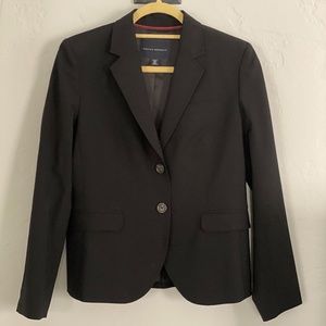 🌟 Banana Republic Classic Black Blazer - Petite